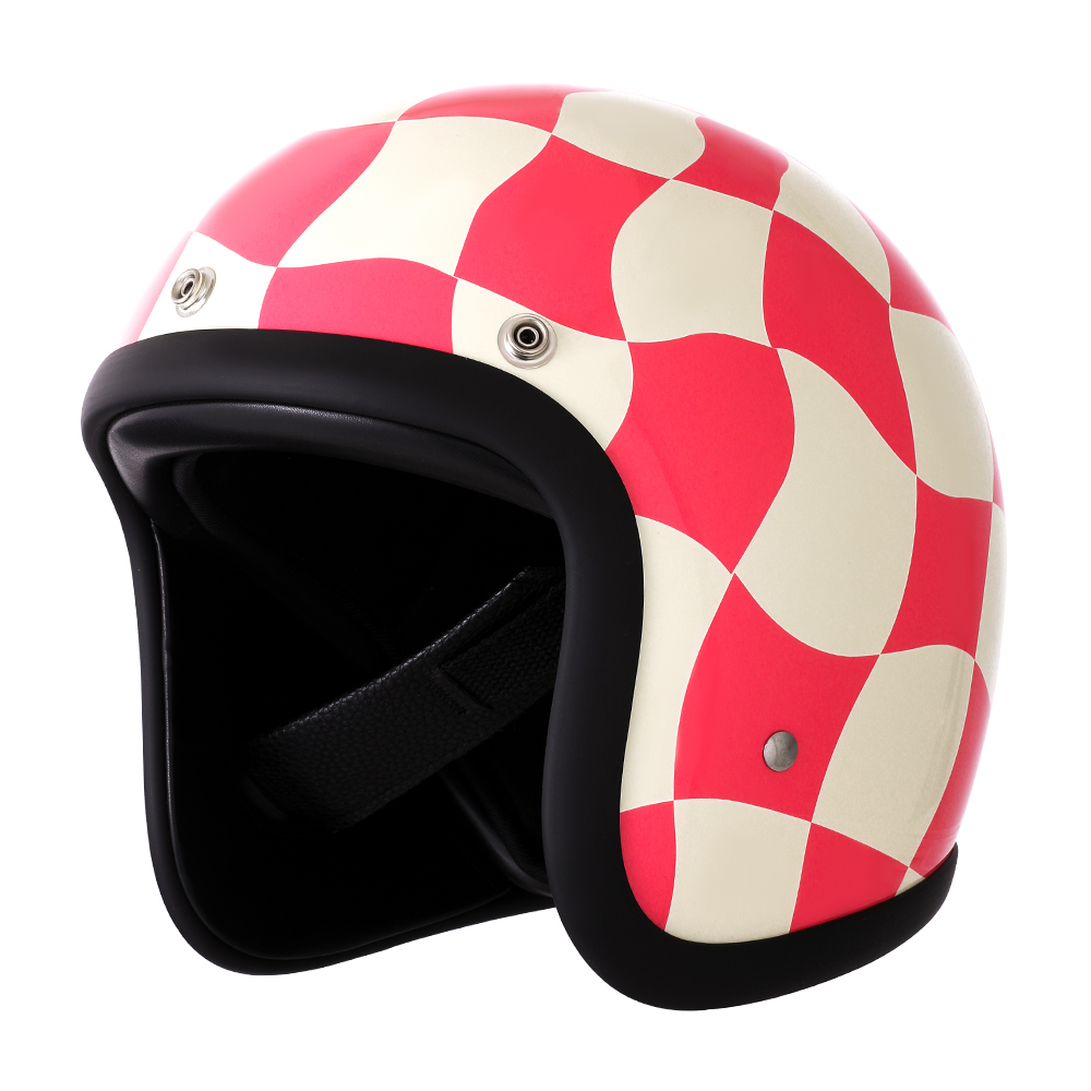 Vintage Open Face Retro Helmet - خوذة دراجة نارية TT & COCASCOS