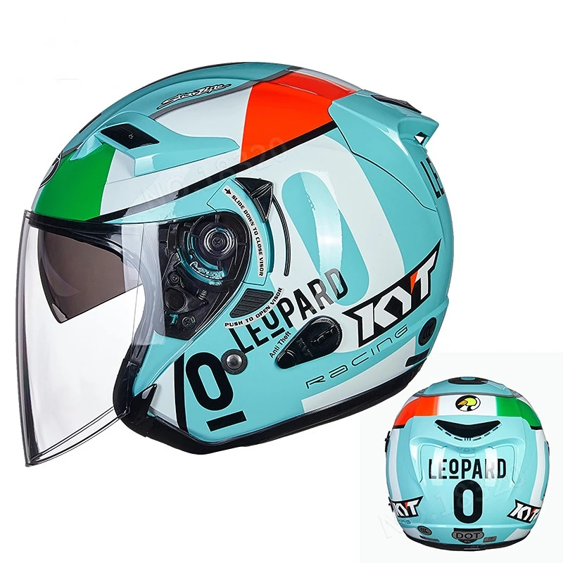 Vintage Open Face Retro Helmet - خوذة دراجة نارية مفتوحة من KYT-Vintage