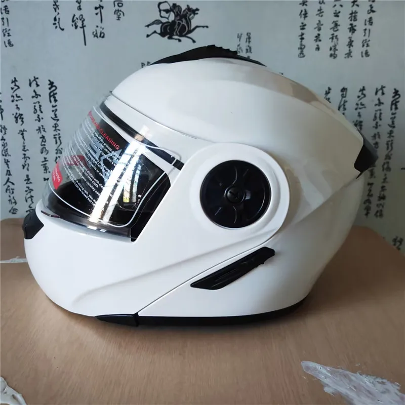 Motorcycle Helmet Inner Sun Visor Lens - خوذة دراجة نارية قابلة للطي مع