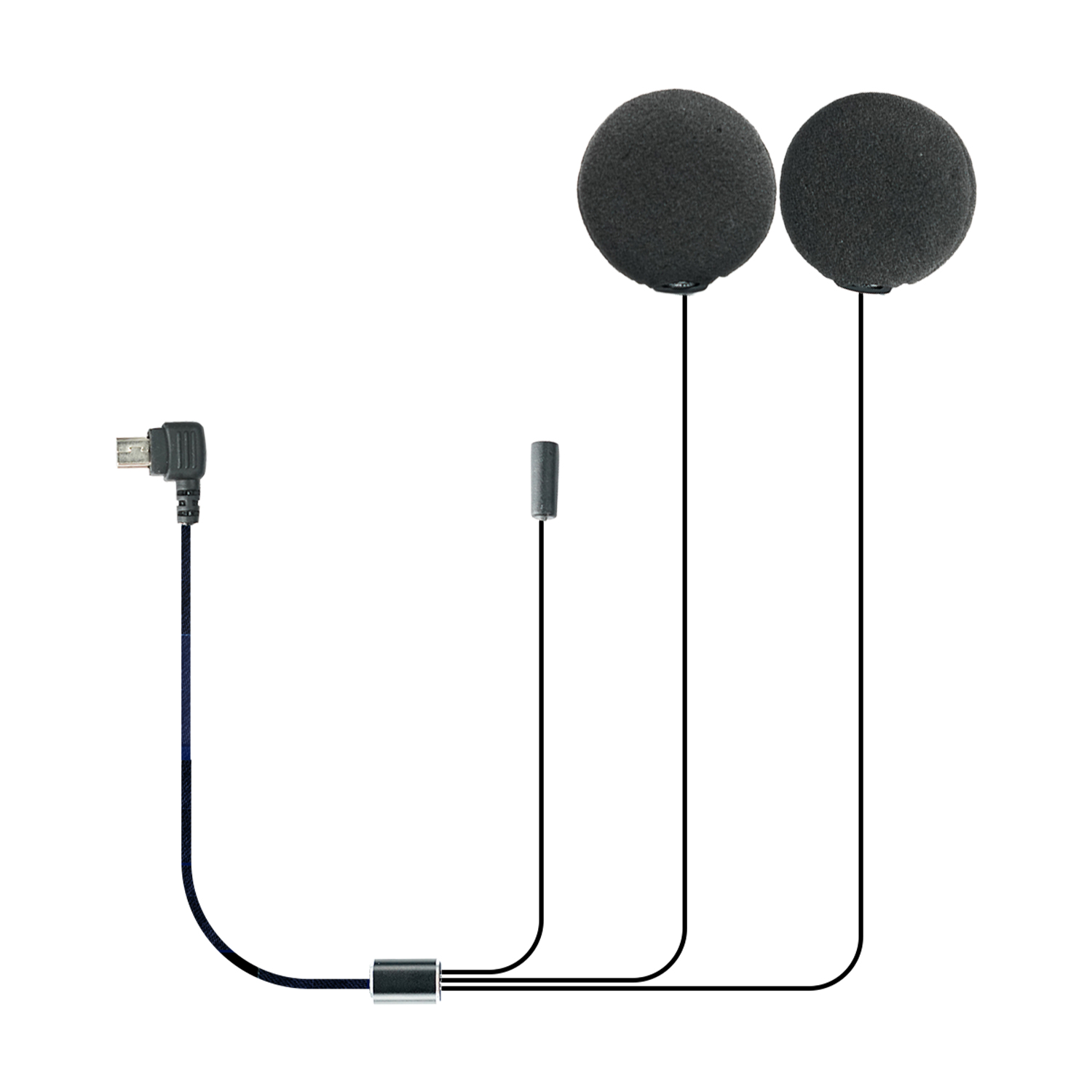 ميكروفون وسماعة أذن من Fodspor - مراجعة Universal Motorcycle Helmet Intercom Headset وسعره