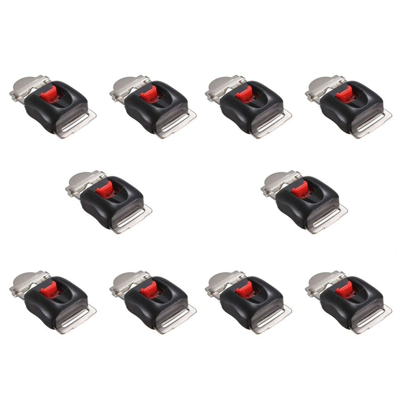 AB56-10X مشبك تثبيت عالمي لخوذ - مراجعة Quick Release Buckle Motorcycle Helmet وسعره