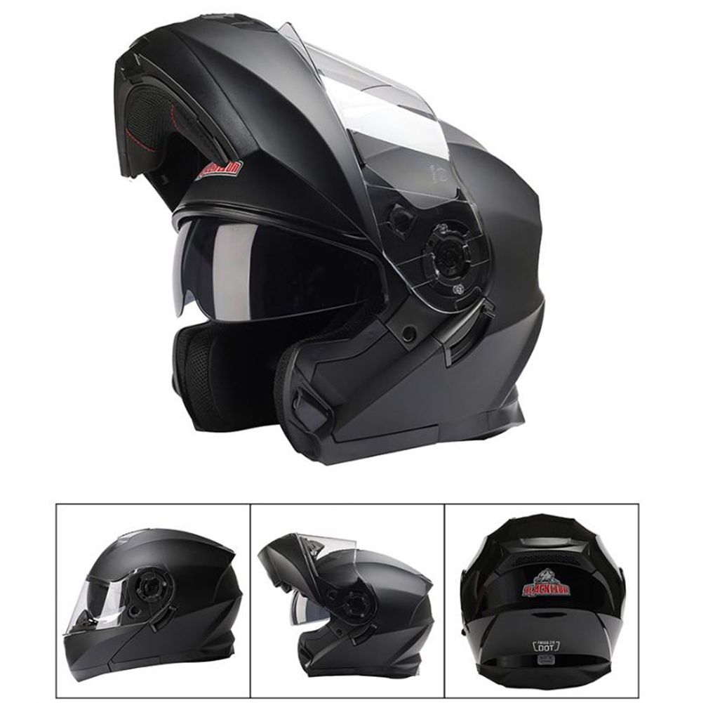 كامل الوجه ADV دراجة نارية الم - مراجعة Dual Visor Motorcycle Racing Helmet وسعره