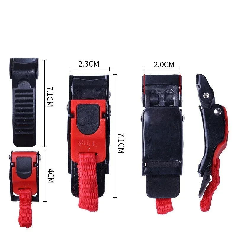 إبزيم سحب سريع التحرير لخوذة ا - مراجعة Quick Release Buckle Motorcycle Helmet وسعره