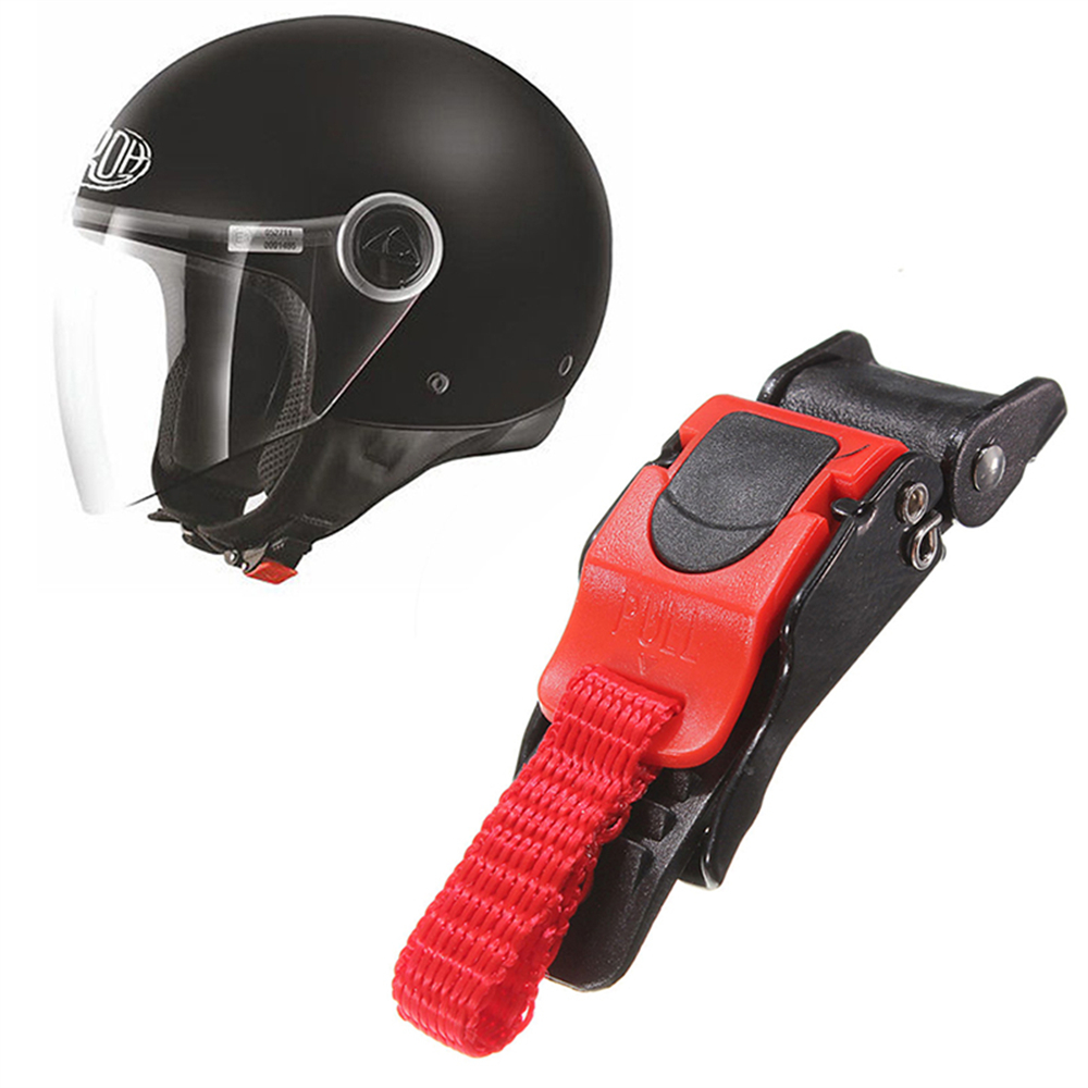 محرك دراجة خوذة حزام الذقن ، م - مراجعة Quick Release Buckle Motorcycle Helmet وسعره