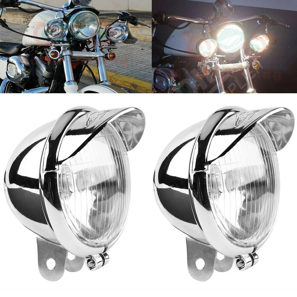 الكروم العالمي للدراجات الناري - مراجعة Universal Motorcycle Led Headlight Projector وسعره