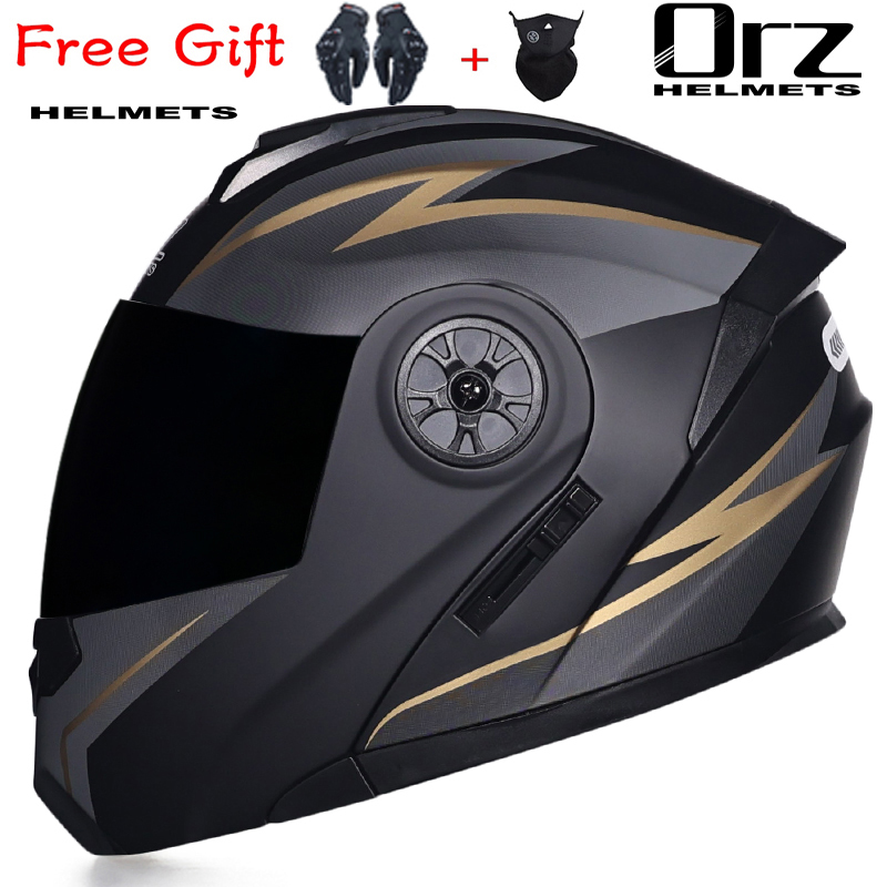 خوذة دراجة نارية ORZ-161 الأحد - مراجعة Dual Visor Motorcycle Racing Helmet وسعره
