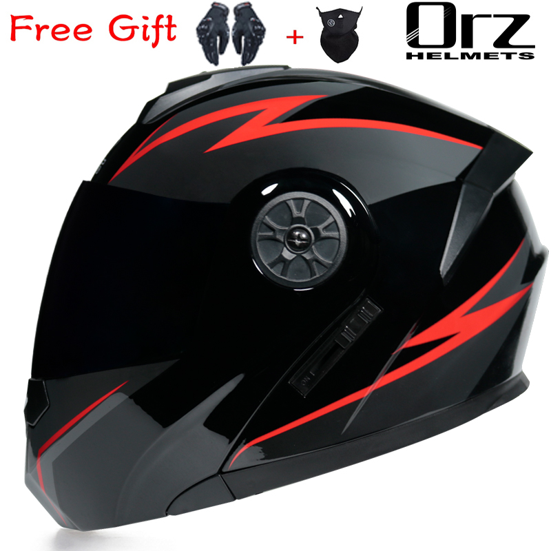 خوذة دراجة نارية ORZ-161 الأحد - مراجعة Dual Visor Motorcycle Racing Helmet وسعره