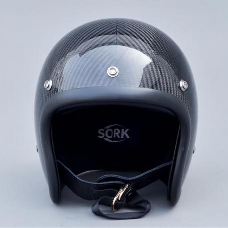 خوذة كلاسيكية كلاسيكية مفتوحة  - مراجعة Carbon Fiber Lightweight Motorcycle Helmet وسعره