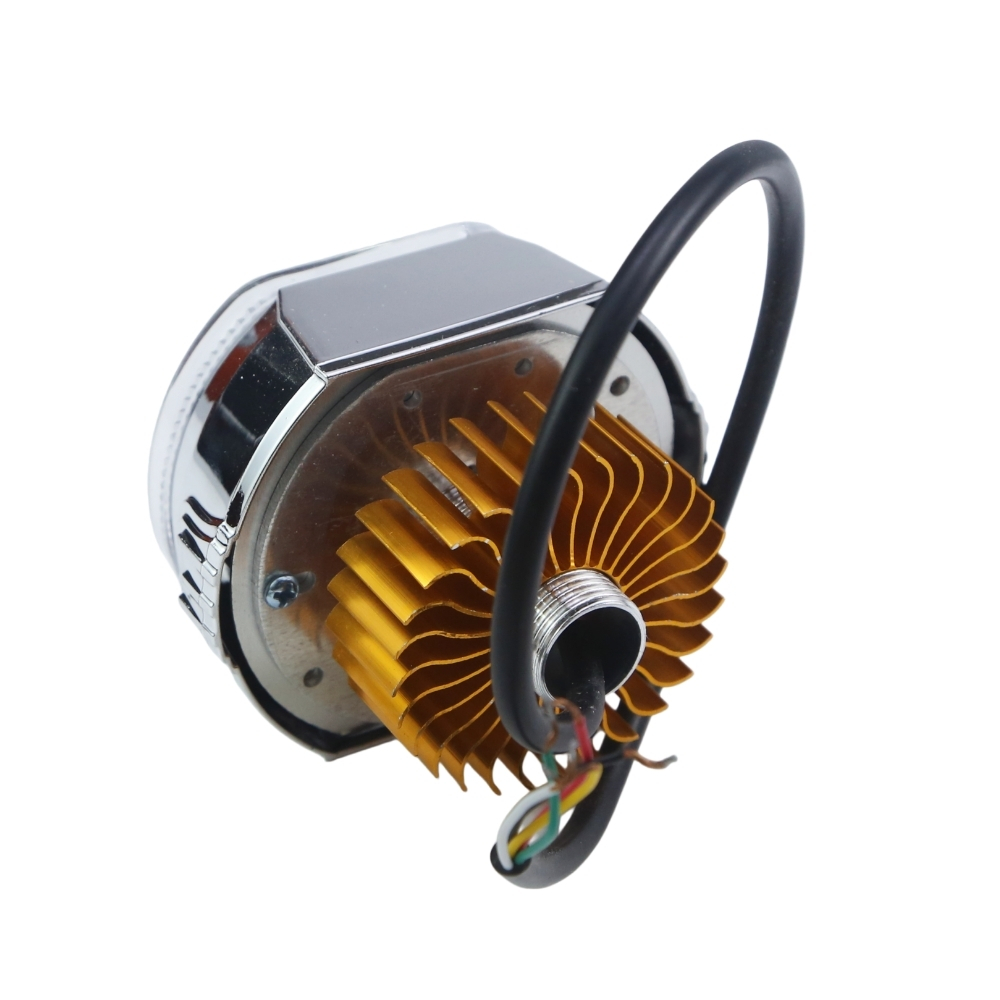 مصباح أمامي LED للدراجات النار - مراجعة Universal Motorcycle Led Headlight Projector وسعره