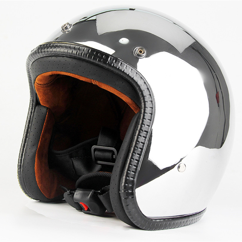 خوذة دراجة نارية مفتوحة الوجه  - مراجعة Vintage Open Face Retro Helmet وسعره