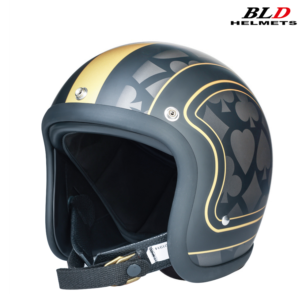 الانظار اليابان كوريا نمط الأز - مراجعة Vintage Open Face Retro Helmet وسعره