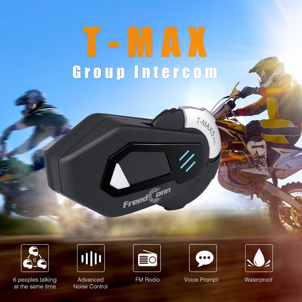 سماعات خوذة دراجات نارية Freed - مراجعة Universal Motorcycle Helmet Intercom Headset وسعره