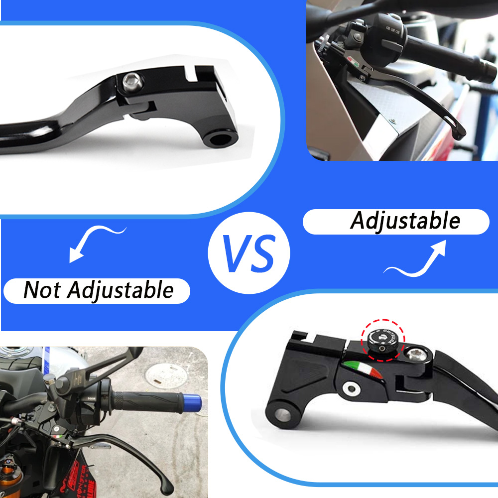 مقابض قابض قابلة للطي بتقنية C - مراجعة Cnc Aluminum Adjustable Brake Clutch Levers وسعره